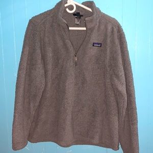 Mens Grey Patagonia cozy pullover Sweater